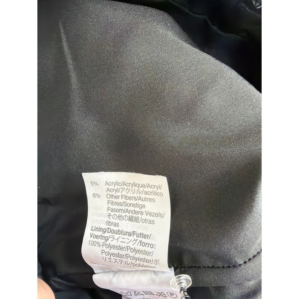 J.Crew Mercantile Black Lined Wool Blend Pencil Skirt Back Zip Size 8 - Picture 7 of 10
